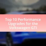 Top 10 Performance Upgrades for the Volkswagen GTI